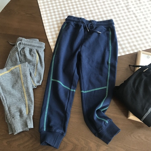 160男童针织运动裤 95%棉 110 微弹力不易变型更舒适 黄金比例