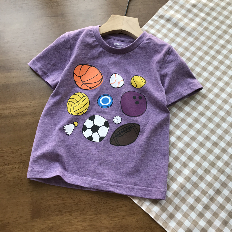 还是主流花线工艺100-160短袖t恤