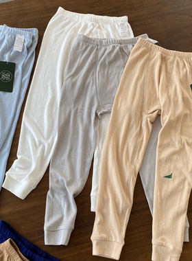 【lemon pouch】3级保暖功能纱 呼吸感云朵棉 中厚男童打底秋裤