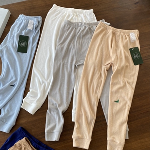 呼吸感蓬松云朵棉 3级保暖功能纱 pouch 男童打底秋裤 lemon