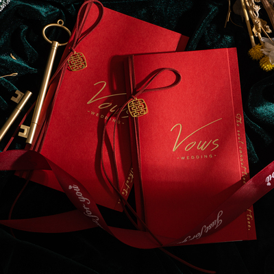 简约誓言卡小清新宣言高级誓词结婚书致辞婚礼小众新郎新娘告白本