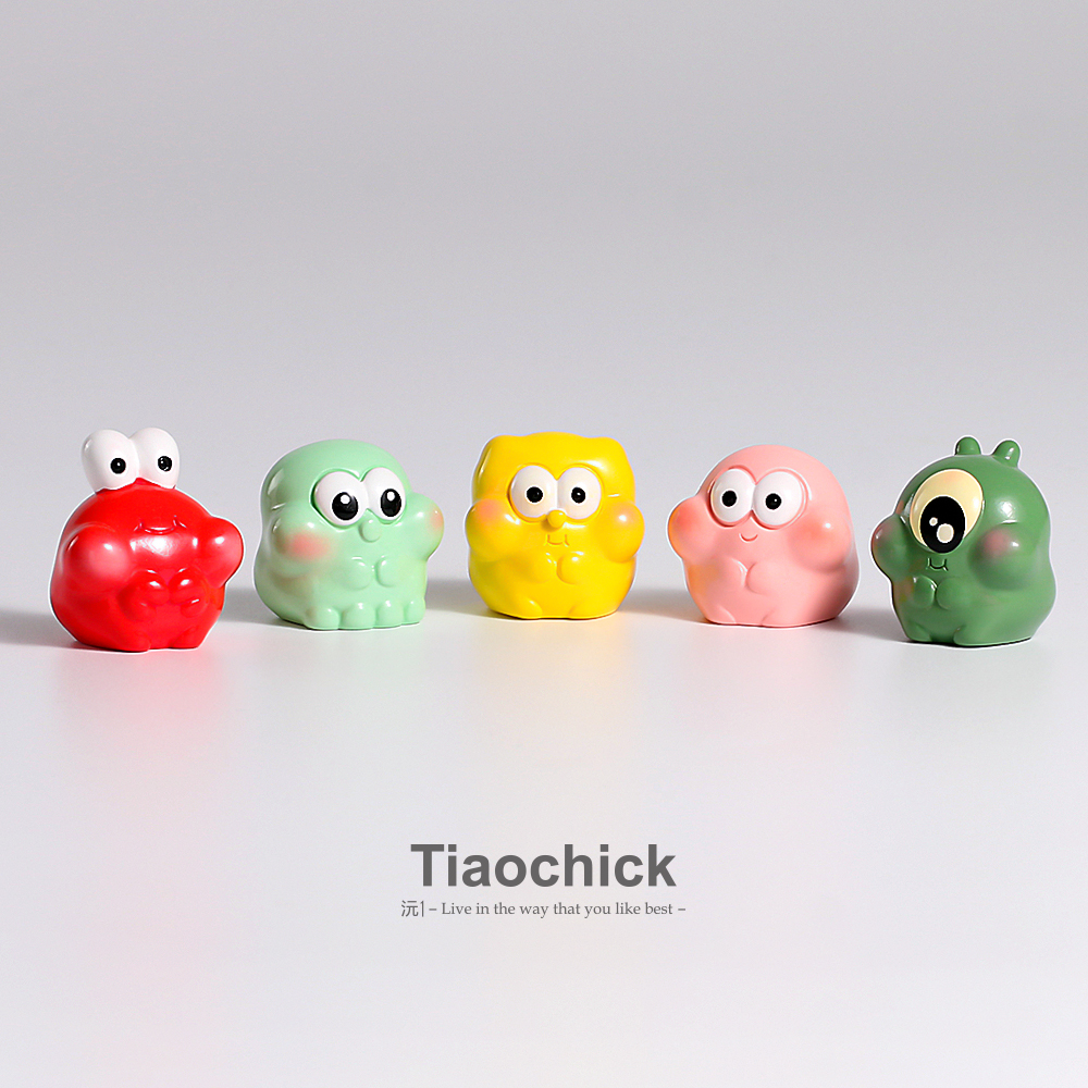 海宝宝和派星星桌面工位小摆件