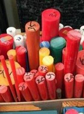 红色PP棒 蓝色聚丙烯棒 黄色PP棒 绿色PP棒 40mm 45 50 55 60 70