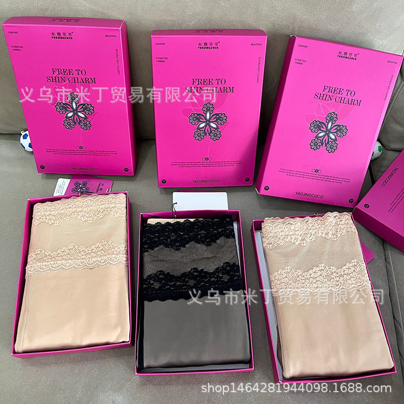 妖精可可蔓语蕾丝水光袜连裤袜女打底裤