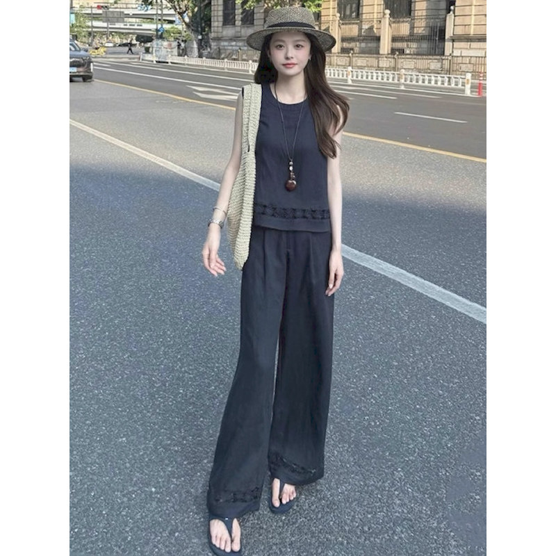轻薄透气松弛感户外街头休闲套装