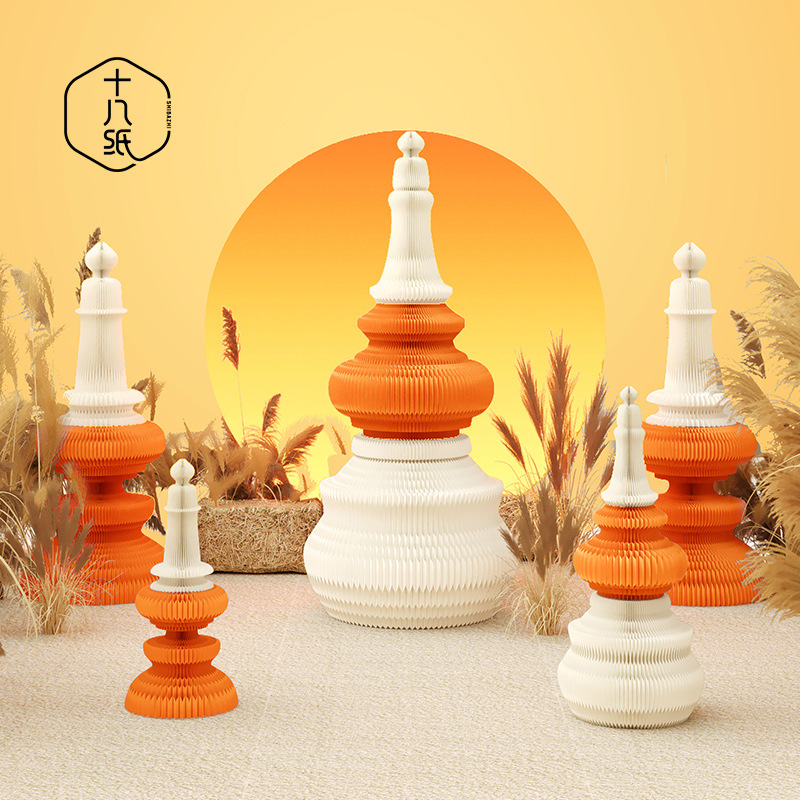 十八纸千层塔装置中式传统风格