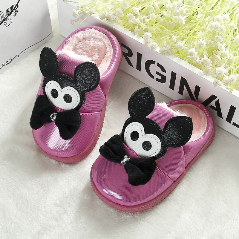 Pantoufles enfants en autre pour hiver - semelle EVA - Ref 986314 Image 5