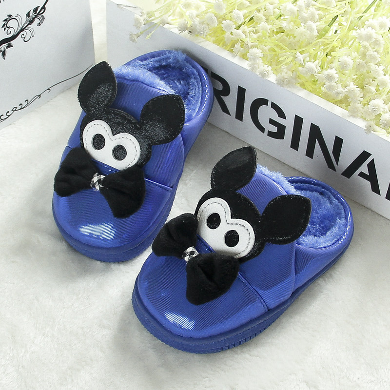 Pantoufles enfants en autre pour hiver - semelle EVA - Ref 986314 Image 3