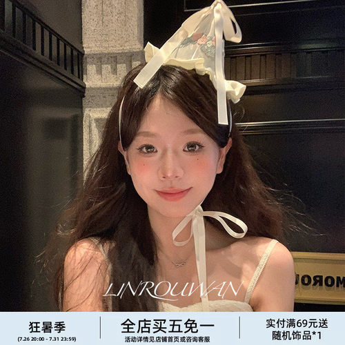 少女生日帽发夹蝴蝶结夹子
