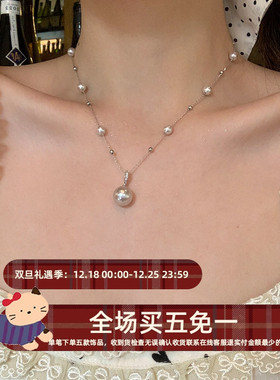 法式轻奢满天星珍珠项链