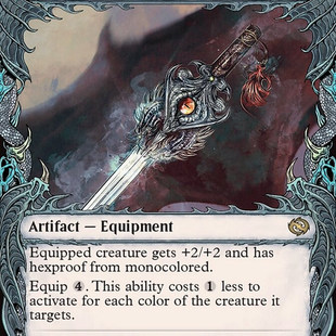 万智牌 龙火剑/Dragonfire Blade 鞑契龙岚录 TDM