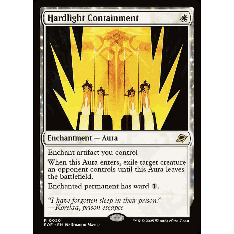 EOE 020/319 虚空边域 光牢禁锢 Hardlight Containment 扩画 闪