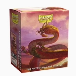 万智牌周边 龙盾2024木龙之年限定内膜牌套100张 63*88