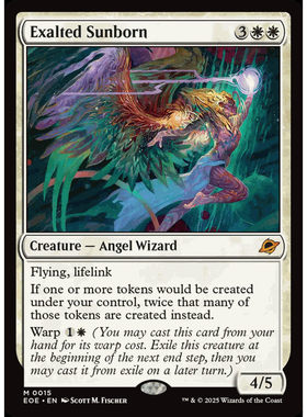 EOE 015/318/358/384 昂扬辉生使 Exalted Sunborn  异画 碎闪
