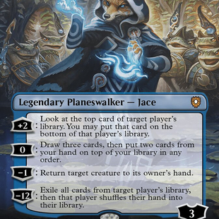 万智牌 异画闪 BLB斑隆洛 英文 闪卡 心灵塑师杰斯