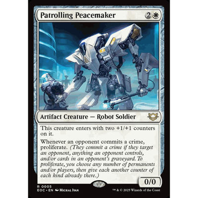 EOC 005/025 巡逻维安械 Patrolling Peacemaker 扩画