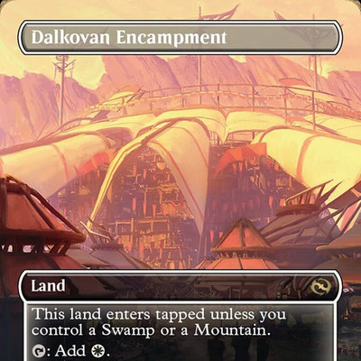 万智牌 龙岚录 拓求围营地 Dalkovan Encampment TDM