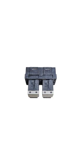 AMPHENOL 安费诺SFF-8643 MINISAS 36P卧式连接器双口双排 拆机