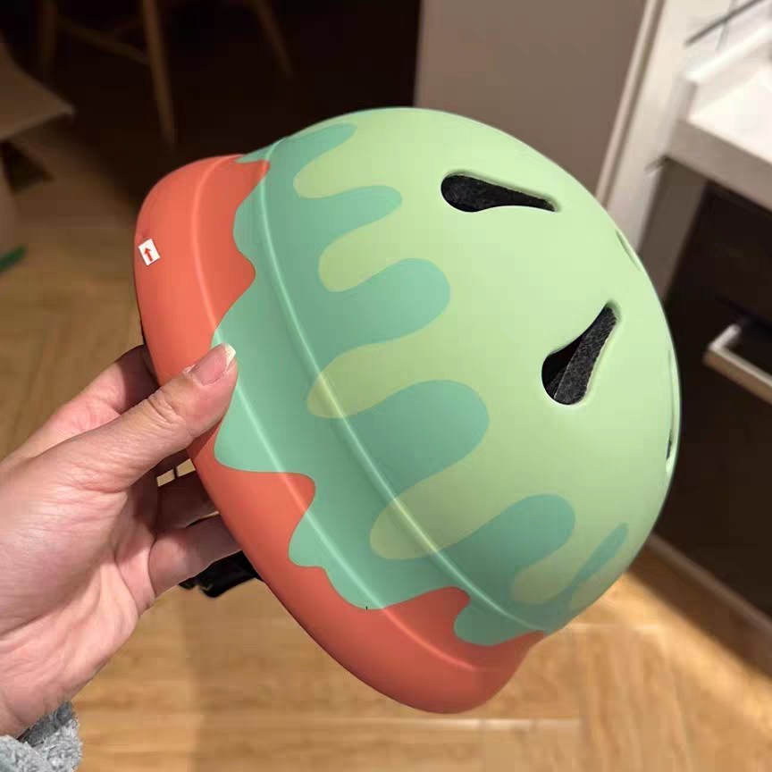 日系宝宝自行车头盔婴幼儿平衡车滑板车头盔防摔防撞骑行轮滑头盔