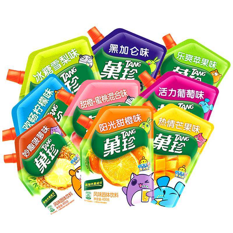 卡夫果珍1kg/400g/1000g果珍果汁粉冲饮果真菓珍剂冲调饮料橘子粉