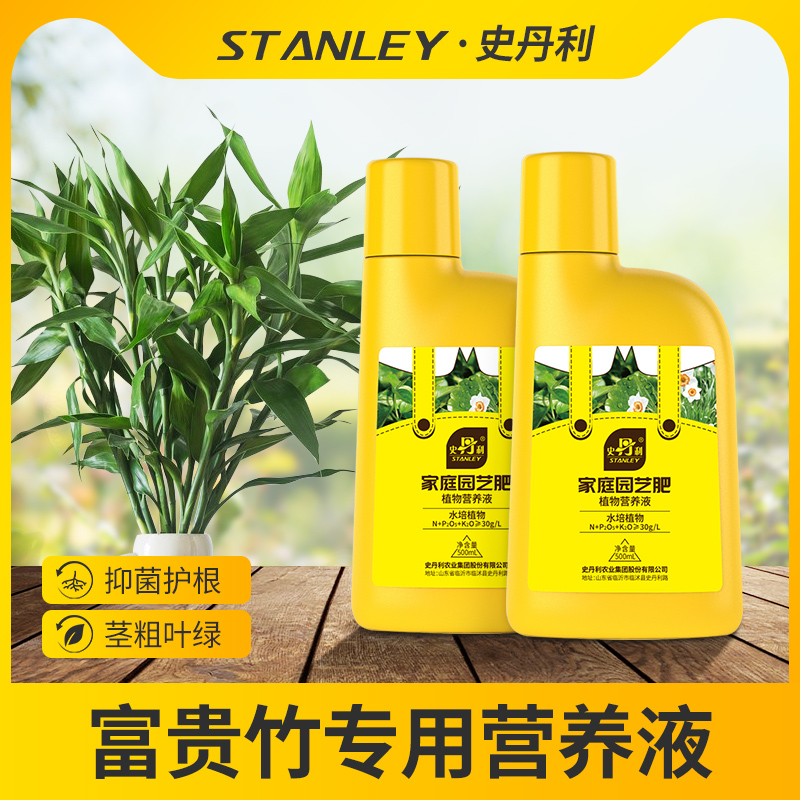 史丹利富贵竹营养液治黄叶促生根