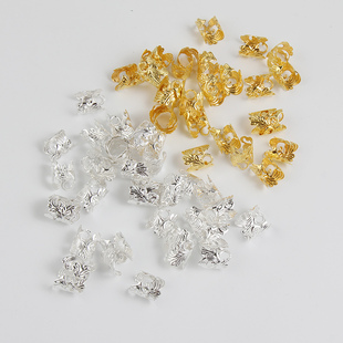 编发头饰发环扣脏辫头环银色发饰朋克波西米亚风装饰小辫子发扣