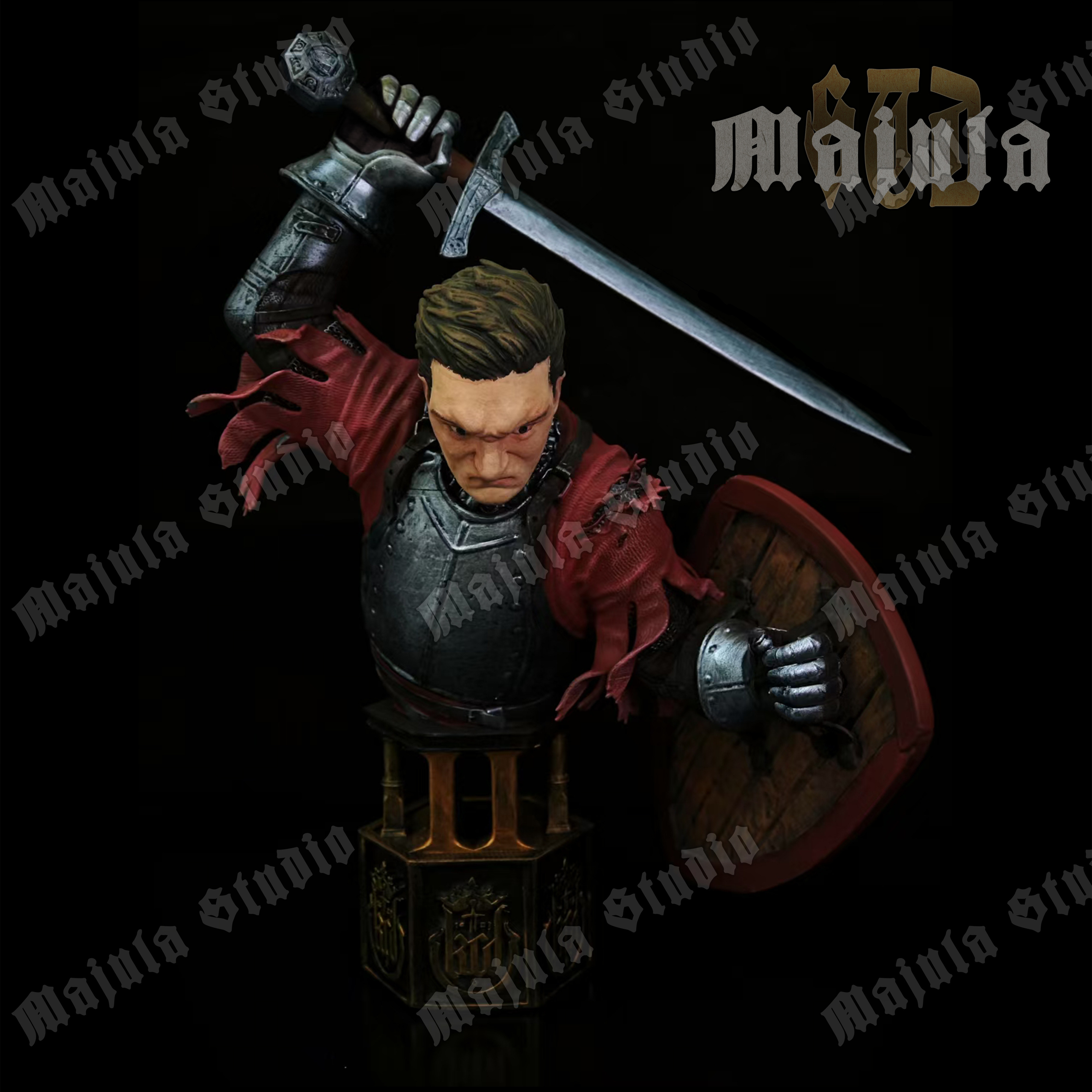 天国拯救2游戏周边亨利手办雕像