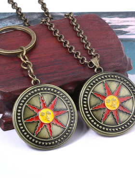 游戏黑暗之魂3Dark Souls合金金属钥匙扣项链黑魂3周边