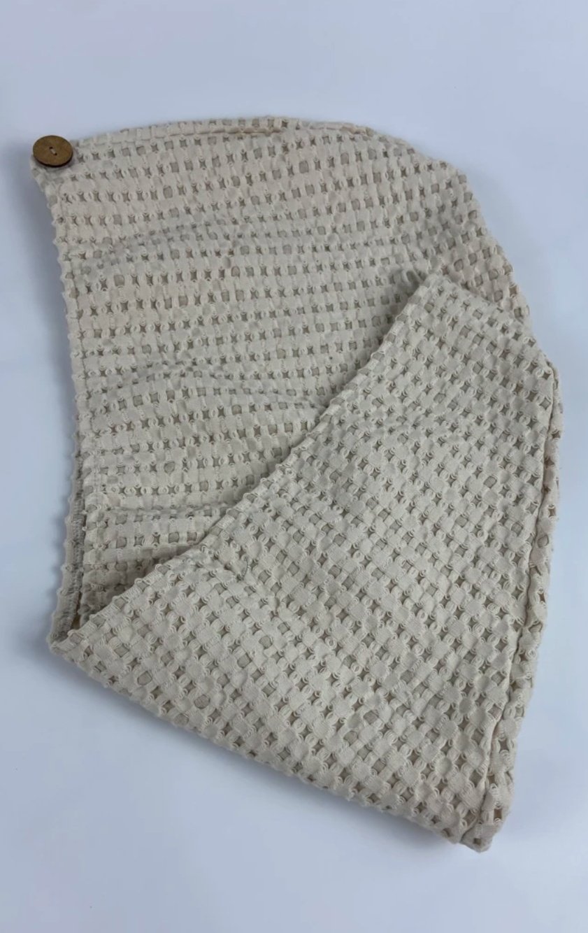 外贸尾货汉麻干发帽包邮