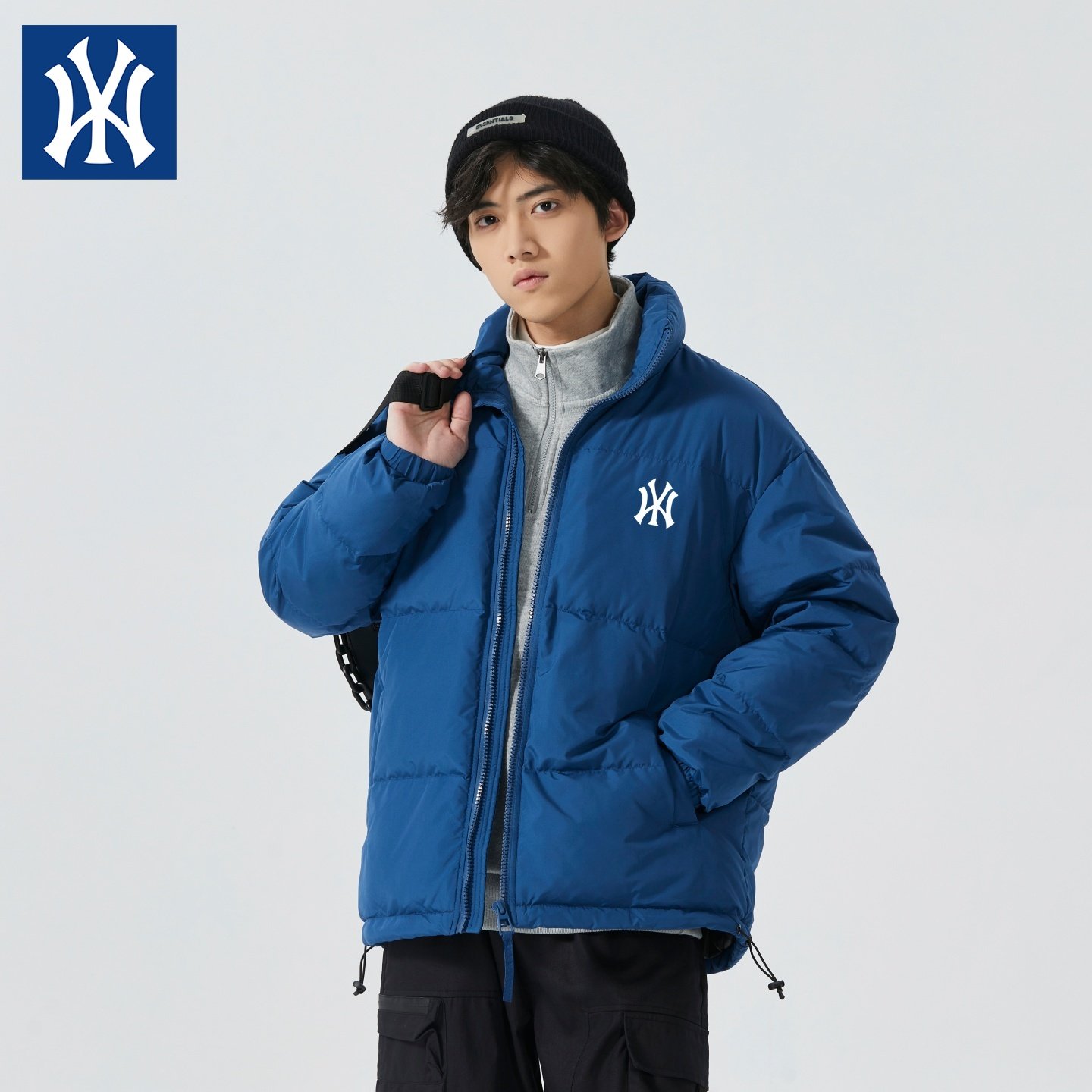 WYEQ时尚情侣款高领冬季保暖羽绒