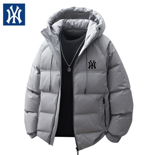 青少年学生保暖外套 连帽白鸭绒羽绒服男士 奥莱精选 充绒量90%冬季
