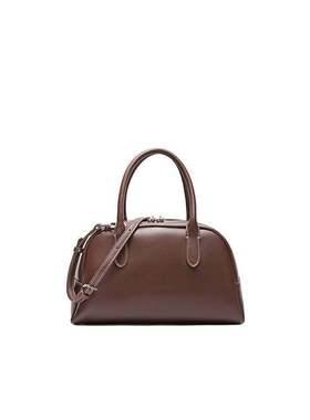 百丽包包女2024秋新商场保龄球复古单肩斜挎手提波士顿F9834CX4预