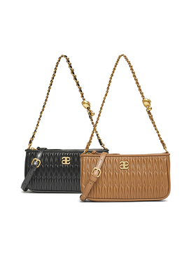 TATA通勤菱格链条包女包包单肩包腋下包2024冬季新款X3369DX4