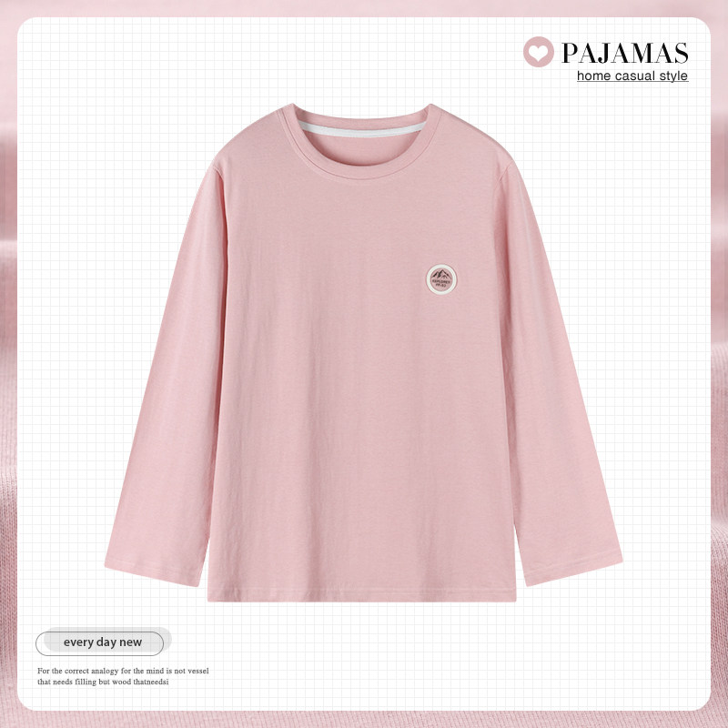 中年妇女纯棉长袖休闲单衣中老年薄款加大码妈妈女式家居服睡衣夏