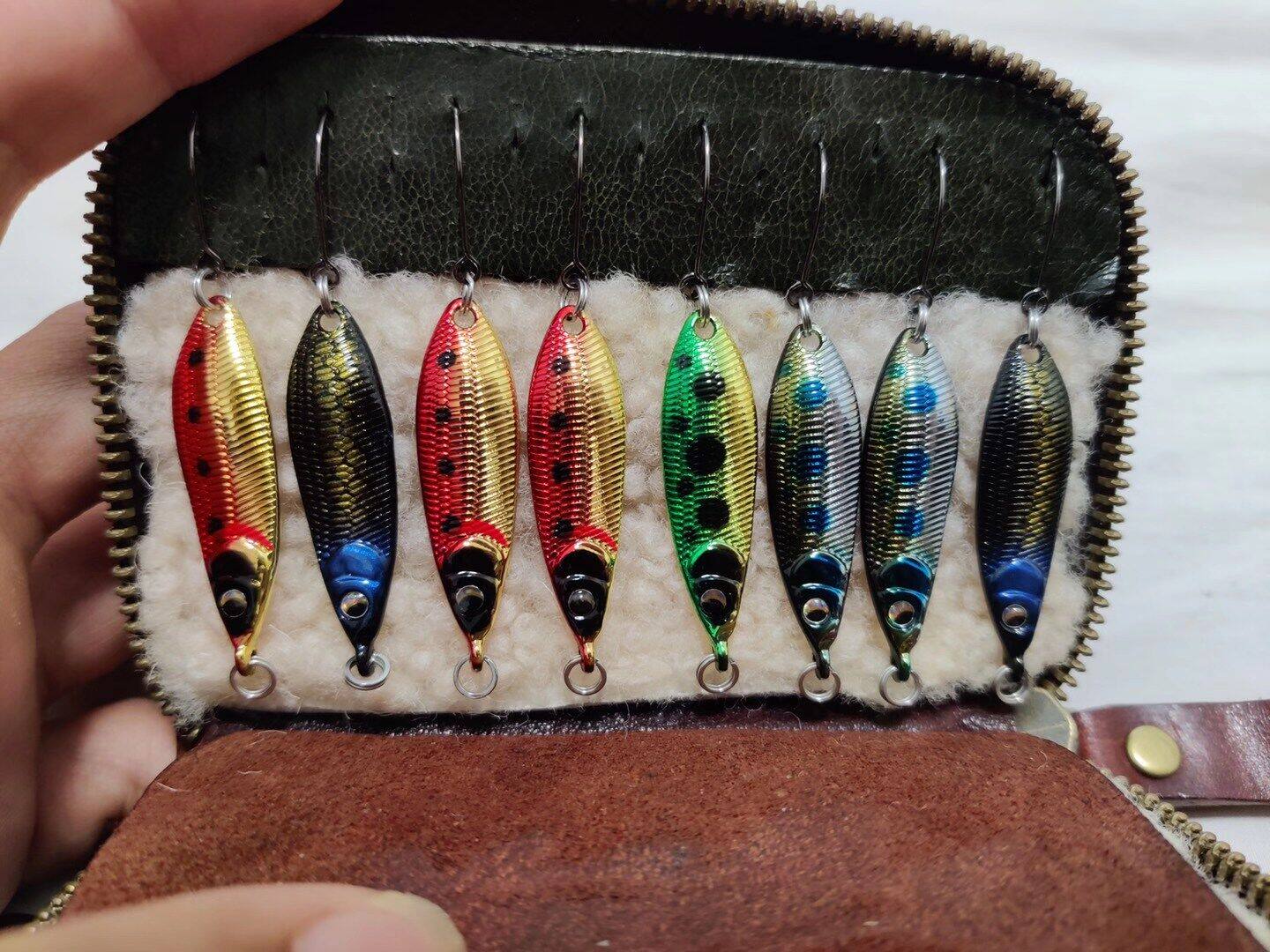 日本j·k亮片溪流路亚硬饵白条马口翘嘴罗非假饵淡水缓沉通杀假饵