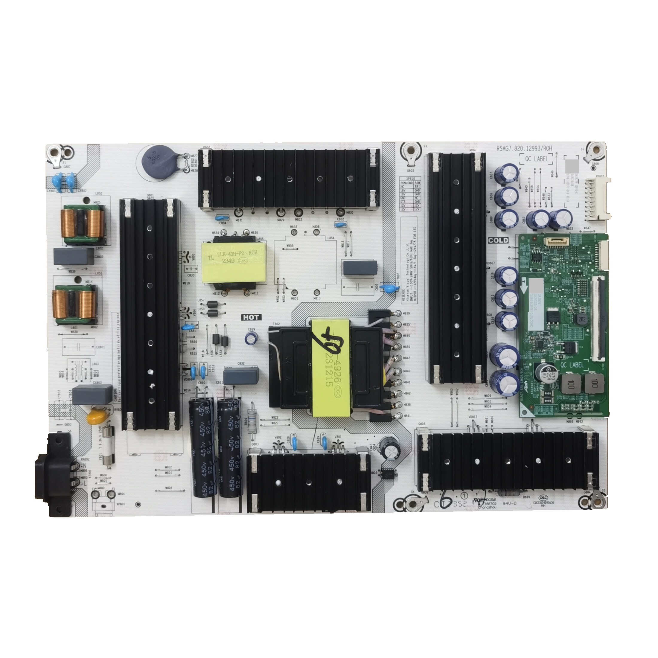 原装海信65E5K 75D7K电源板RSAG7.820.12993/ROH电路板电视机配件