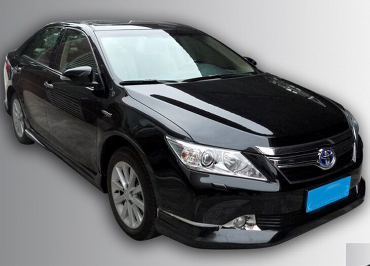 适用于2012-13款丰田新凯美瑞汽车改装件小包围防撞前唇后唇侧裙