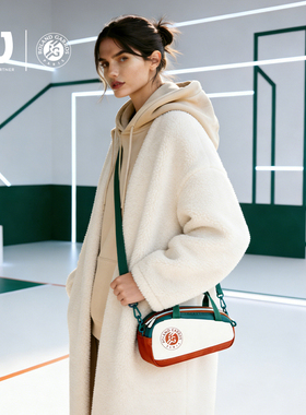 Wilson网球包大容量2026新款法网运动包橙色撞色多功能专业网球包