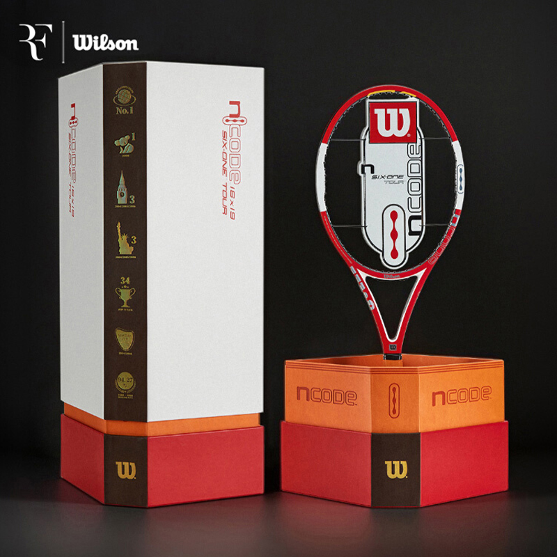 Wilson威尔胜2025新款网球拍碳纤维费德勒NCODE复刻珍藏礼盒