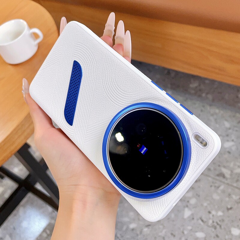 适用vivox300手机壳新款步步高X200promini磁吸金甲散热X100S简约素皮X300Ultra高级感防摔磨砂全包5g保护套