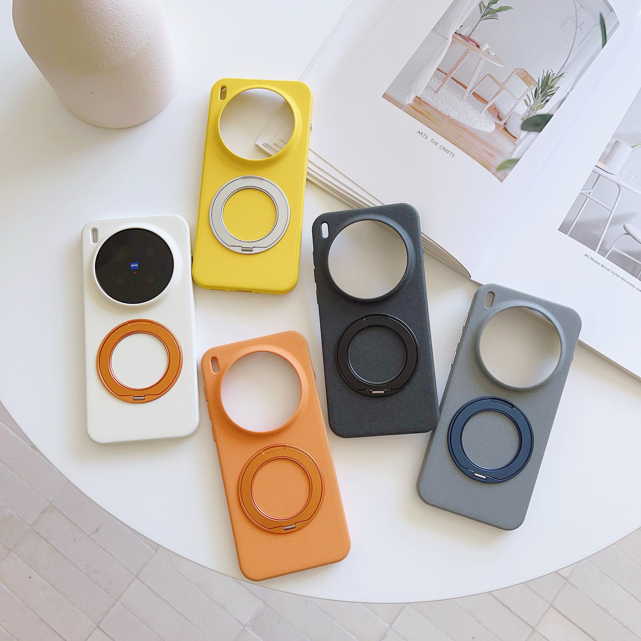 【360°旋转支架】适用vivox300手机壳新款磁吸x300pro高端磨砂x300镜头全包岩砂防摔外壳vivo保护套高级感硬