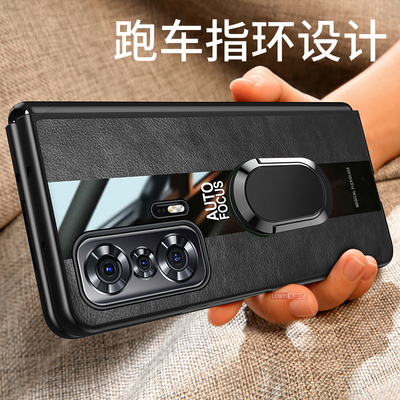 适用华为荣耀magicv手机壳折叠屏magicV镜头全包保护套vs男款皮套MAGICVS硅胶外壳5g版全包防摔超薄硬壳新款