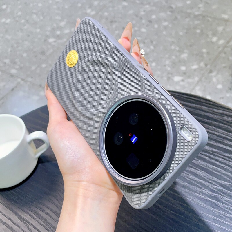 黄财神金甲钻石纹适用vivox300磁吸手机壳新款X200promini高级X100Spro全包X300Ultra全包防摔保护套5g商务男