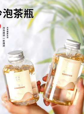 2023年新款网红颜值自制冷泡茶瓶