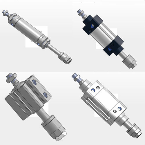 可调气缸亚德客SCJ50X75-30S