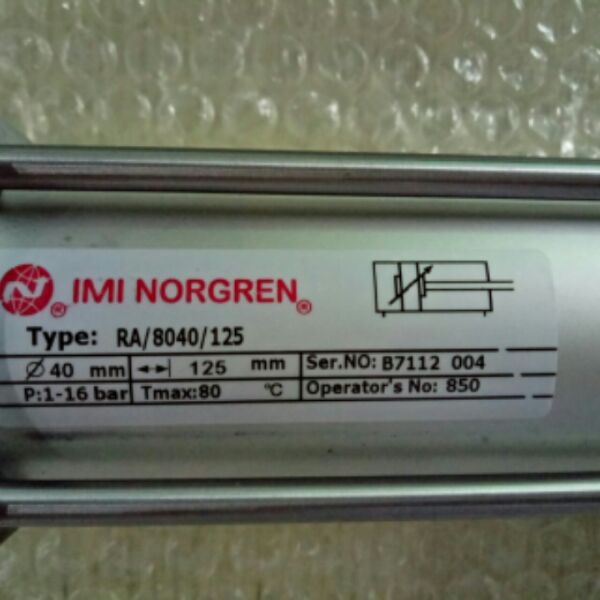 诺冠norgren气缸PRA/RA/8063/125