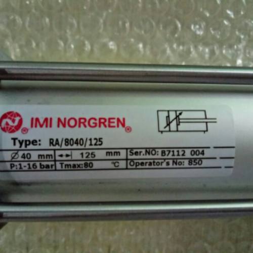 诺冠norgren气缸RA/8040/125