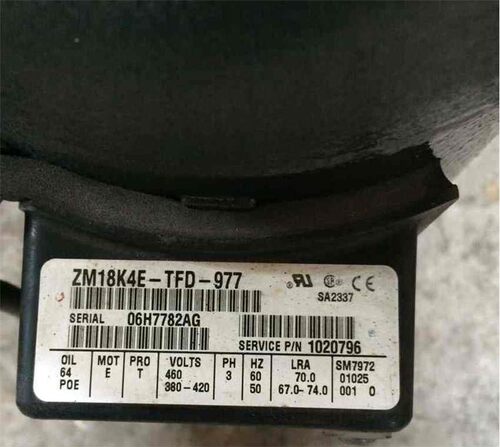ZMD26KVE-TFD-274压缩机谷轮