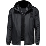 2026男装春季新款连帽夹克外套镂空图8878P155，男装夹克，电商D217