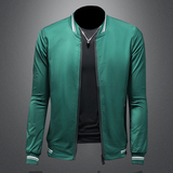 2026春季新款棒球领纯色夹克外套镂空图8606P120，男装夹克，电商D217